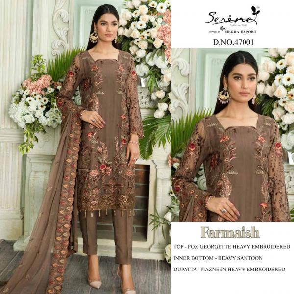 Serene Farmaish Georgette Wear Pakistani Salwar Kameez